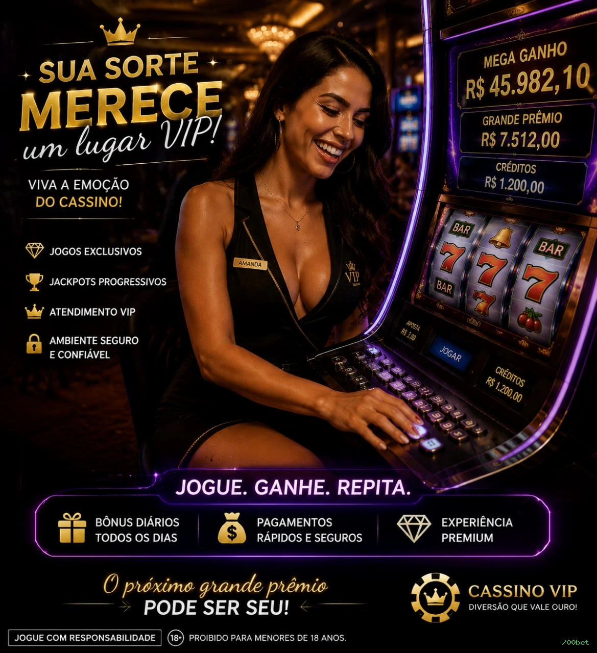 Cassino ao Vivo 700bet